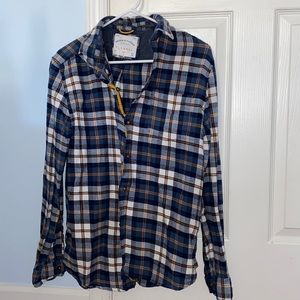 Denim and flower flannel